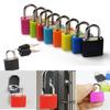 6pcs Baggage Lock with 2 Keys Travel Suitcase Padlock Lock Plastic Case Drawer Luggage Padlock for School Dormitory Gym Locker