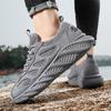 Men'S Water Shoes Outdoor Anti Slip Quick Drying Waterproof Shoes Summer Mesh Breath Lace Up Sneakers Sandals For Man Platform