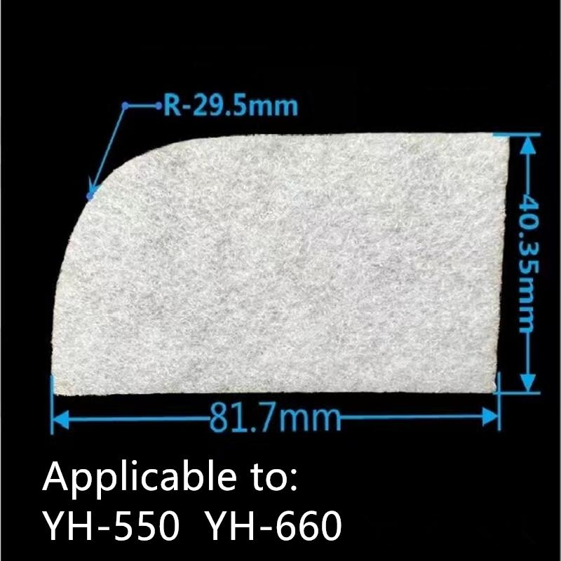 YUWELL CPAP-фильтр, автоматический Cpap-машинный фильтр, хлопковые аксессуары для вентиляторов, подходит для YH-360 560 550 720 420 450 820 825 830