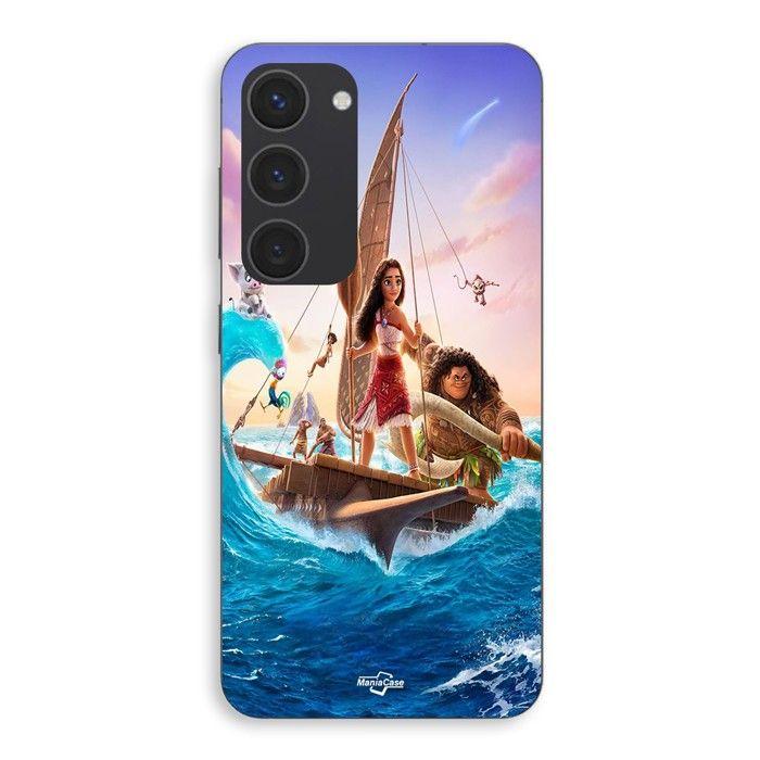 Coque de téléphone - MANIACASE - Samsung Galaxy S23 Plus - Silicone - Souple - Vaiana 2 Disney