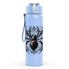 1PC Black Spider Insect 750ml Color Plastic Sports Water Bottle Leakproof Flip Straw Lid Suitable for Sports Office Home Use