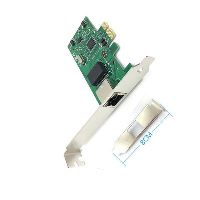 Сетевая карта PCI Express PCI-E с низкопрофильной планкой 10/100/1000M порт RJ-45 Ethernet