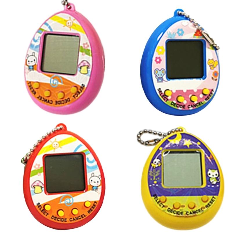 Виртуальные игрушки для домашних животных, ностальгические приставки, электронные цифровые домашние животные, 168 домашних животных, игровой автомат, карманные электронные игрушки для животных