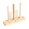 Double Sides Bow Maker 5-in-1 Ribbon Wreath Bow Knot Maker with 8 Stickers DIY Decor Tools for Christmas Festival Party