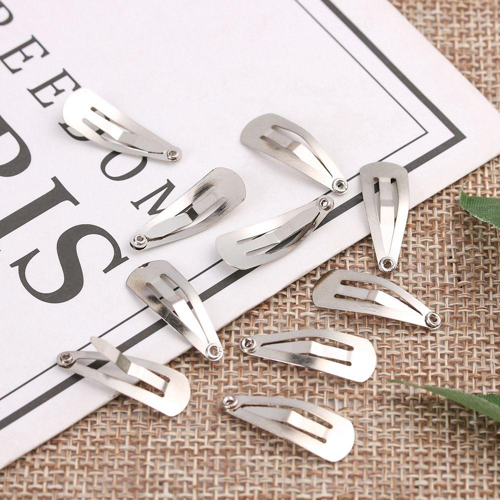 Kids Toys DIY Dolls Hairpin Children Hair Clip Doll Head Clips Headwear Mini Matal Headclip