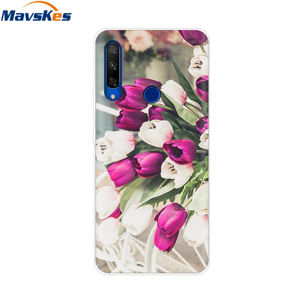 Крашеный чехол для Alcatel 1S 2020 5028Y 5028D Чехол Мягкий силиконовый чехол TPU Funda для Alcatel 1S 2020 Чехол Обложка Etui Бампер Coque