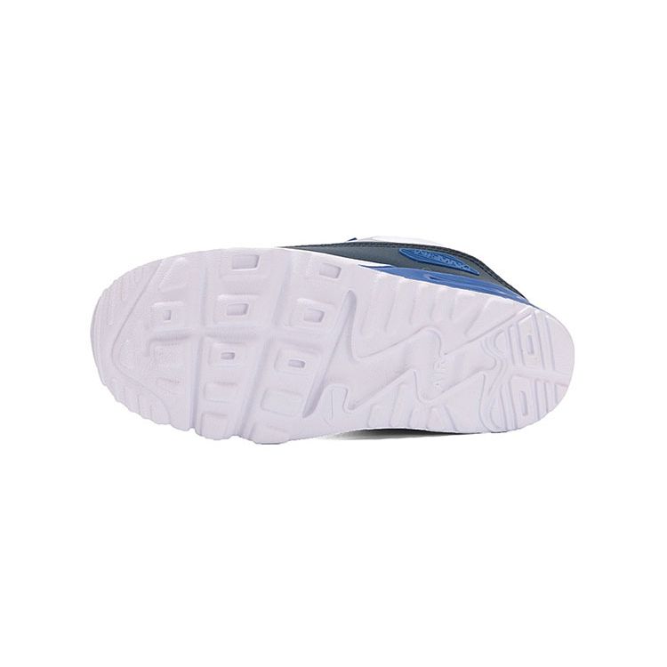 Nike Air Max Tiny 90 Low Top Retro Running Shoes Baby Shoes Gray Blue 881924-003