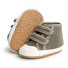 Кроссовки для маленьких мальчиков и девочек, обувь для младенцев с высоким берцем на мягкой подошве, пинетки Prewalker, обувь для прогулок в кроватку для первого ребенка, От 0 до 18 месяцев