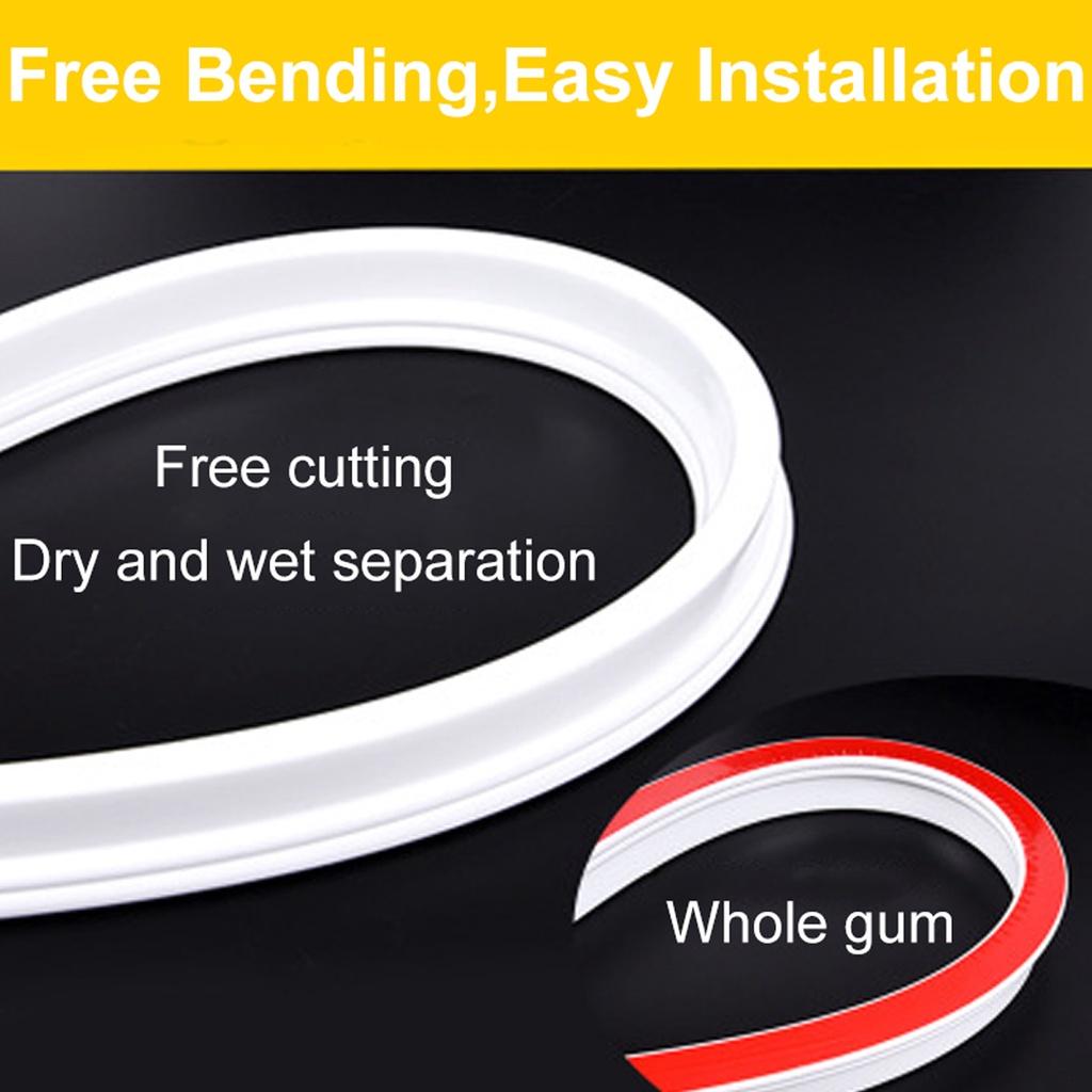 5 размеров резиновый силиконовый водоблок нескользящий сухой белый стопор для воды барьер от затопления в ванной душевой