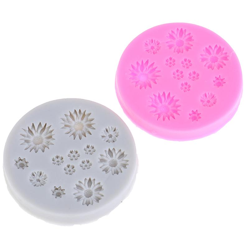 Силиконовые формы для ромашек, силиконовые формы для тортов в форме цветов, инструменты для свадебных тортов, декор для тортов