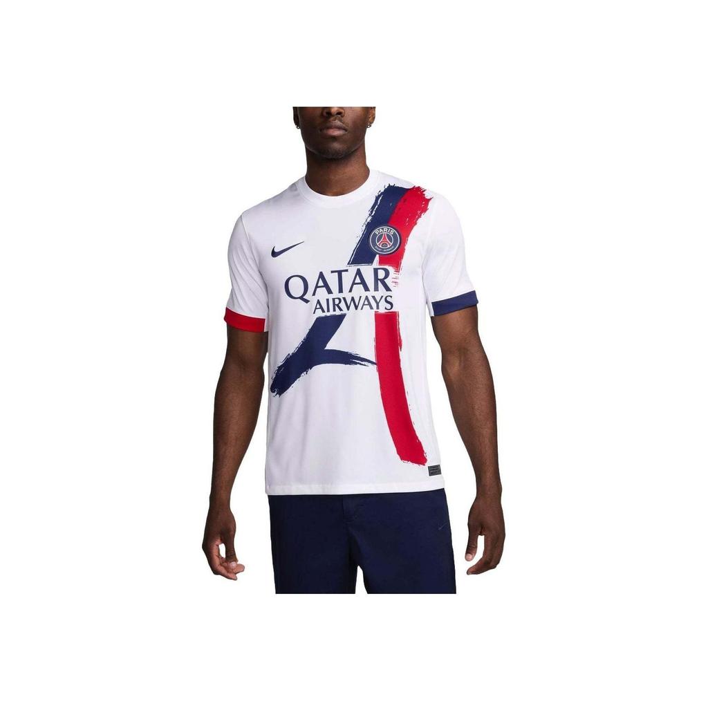 Nike Футболка гостевая Paris Saint-Germain Stadium унисекс топы белые FN8781-101