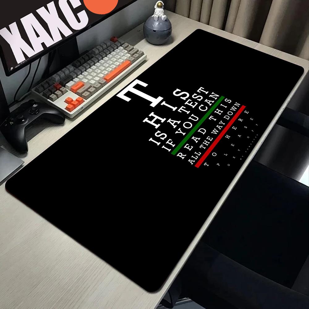 Medical Eye Vision Chart Mouse Pad Direct selling xxxl Gamer Mousepad Large Mouse Mat Natural Rubber Desk Rug PC Desk Mats Desig