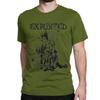 Vintage Punk Rock Band T-Shirts Men Women Round Collar Pure Cotton T Shirt The Exploited Short Sleeve Tees Birthday Clothes