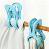 5Pcs Plastic Clothes Pins Windproof Strong Grip Clothes Pegs Heavy Duty Sheets Towels Laundry Clothing Drying Clothespin Clip
