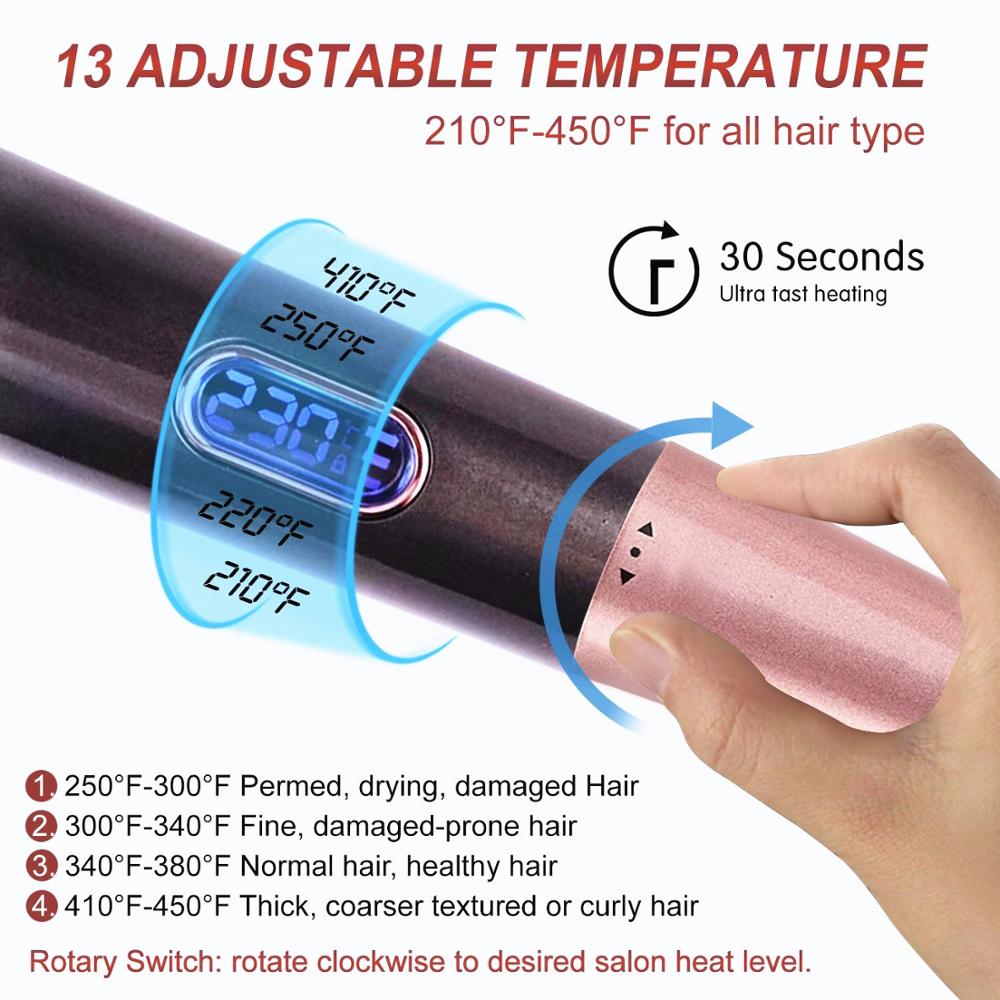 2 In 1 Twisted Flat Iron Hair Straightener And Curler Iron Ceramic Fast Heating Twist Straightening Curling Iron Multi-Styler