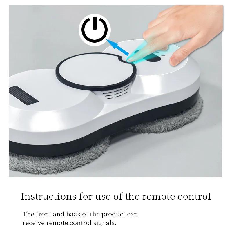 Робот для мытья окон, распылитель воды, автоматический роботизированный стеклоочиститель, пылесос, электрическая мойка окон для бытовой техники