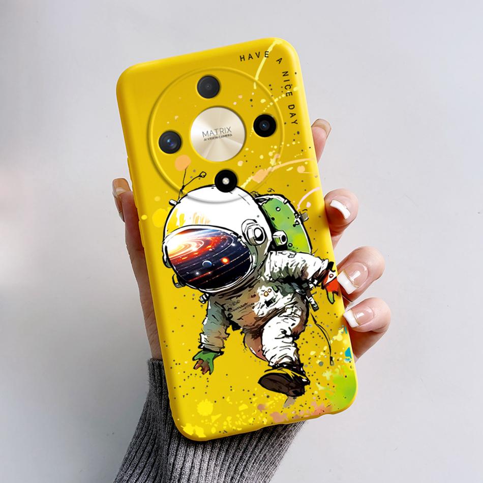 For Honor Magic6 Lite Case Astronaut Cover Silicone Shockproof Soft TPU Funda For Huawei Honor Magic 6 Lite 5G Phone Cases Capa