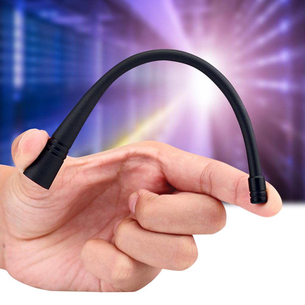 SMA UHF Мужская мягкая резиновая антенна для двухсторонней радиосвязи с частотой 400-520 МГц