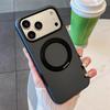 Контрастная по цвету подставка с вращением на 360° для iPhone 17/16 Pro Max, Чехол с противоскользящей металлической рамкой