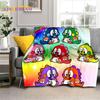 Мультяшный Bubble Bobble Puzzle Bobble Retro Game Мягкое фланелевое одеяло для кроватей, спальни, дивана, пикника, плед для отдыха на открытом воздухе