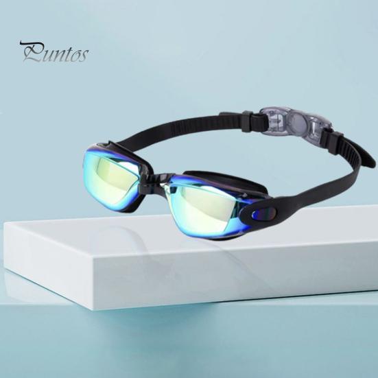 Kids Swimming Glasses Ergonomic Design Adjustable Anti-Fog UV Protection Swim Eyewear Diving Glasses for Children