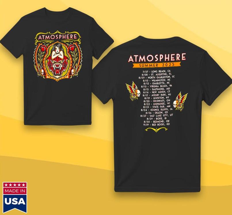 Atmosphere – Sunshine & Soul Summer Tour 2026 T-Shirt