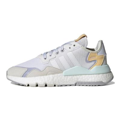 Оригинальные кроссовки Nite Jogger 'Бело-серо-фиолетовые' Женские H01728