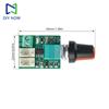 2-канальный 4-проводной модуль контроллера скорости вентилятора PWM DC12-24V 1.5A 15KHz Защита от обратной полярности Светодиодный индикатор Ручной потенциометр