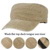 Большая голова мужчины большой размер чистый хлопок армейская плоская кепка для улицы бейсболка летняя полиэстер плюс размер военная шляпа