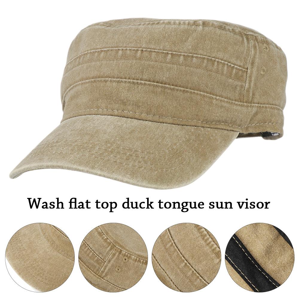 Большая голова мужчины большой размер чистый хлопок армейская плоская кепка для улицы бейсболка летняя полиэстер плюс размер военная шляпа