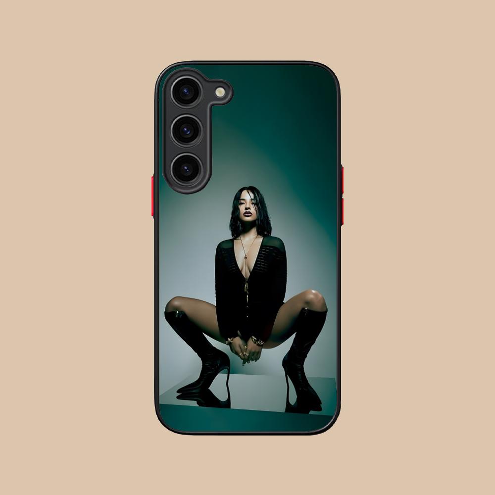 Модный силиконовый чехол для мобильного телефона Becky G для Samsung Galaxy S26 S25 S24 S23 S22 S21 Plus FE Ultra Разноцветный чехол