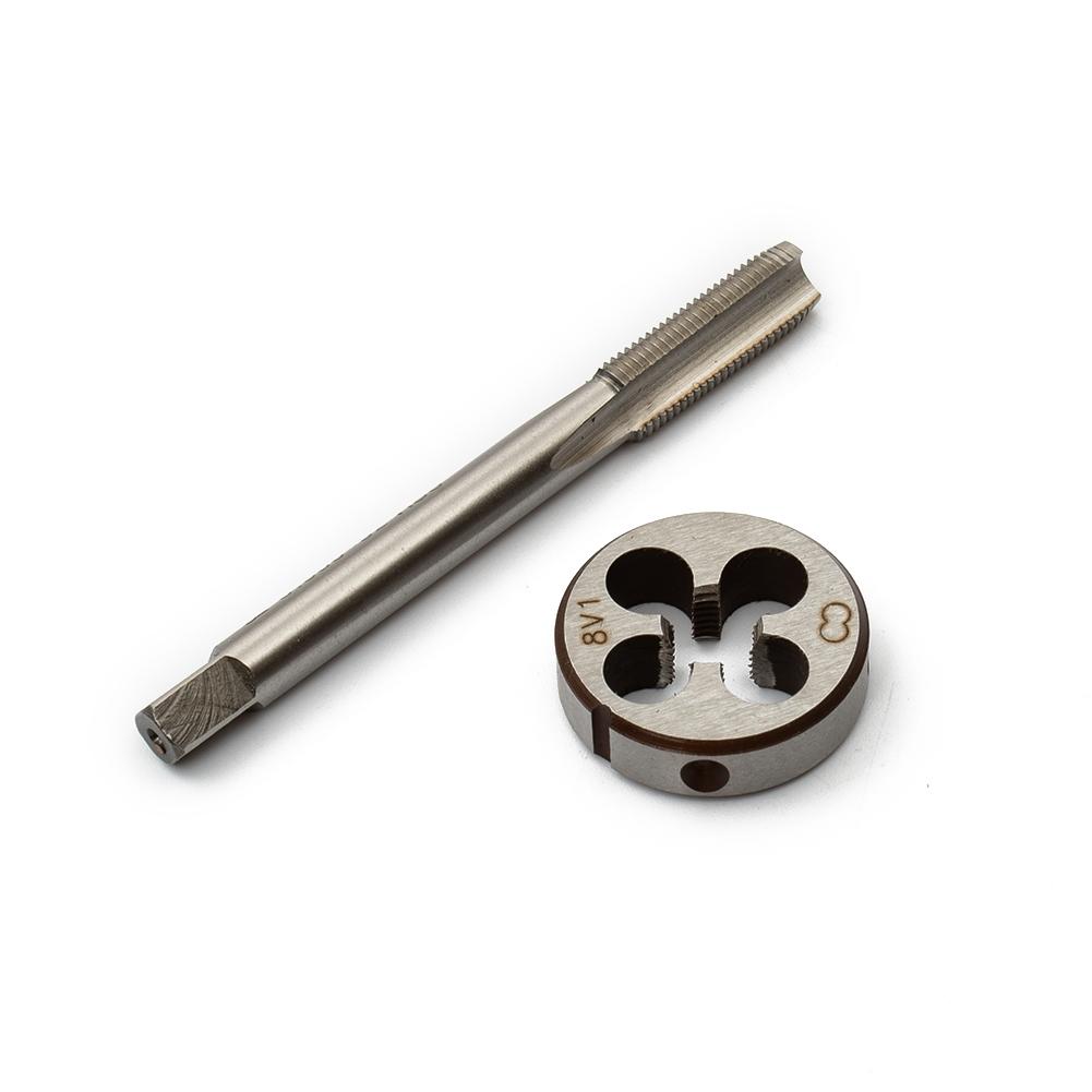 Набор плашек для метчиков с 3 канавками 0.305-32 (.305x32) Аксессуары HSS
