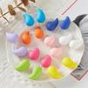 Fashionable Minimalist Water Droplet Stud Earrings Sweet Candy Acrylic Stud Earrings for Women Jewelry Gifts PD1837