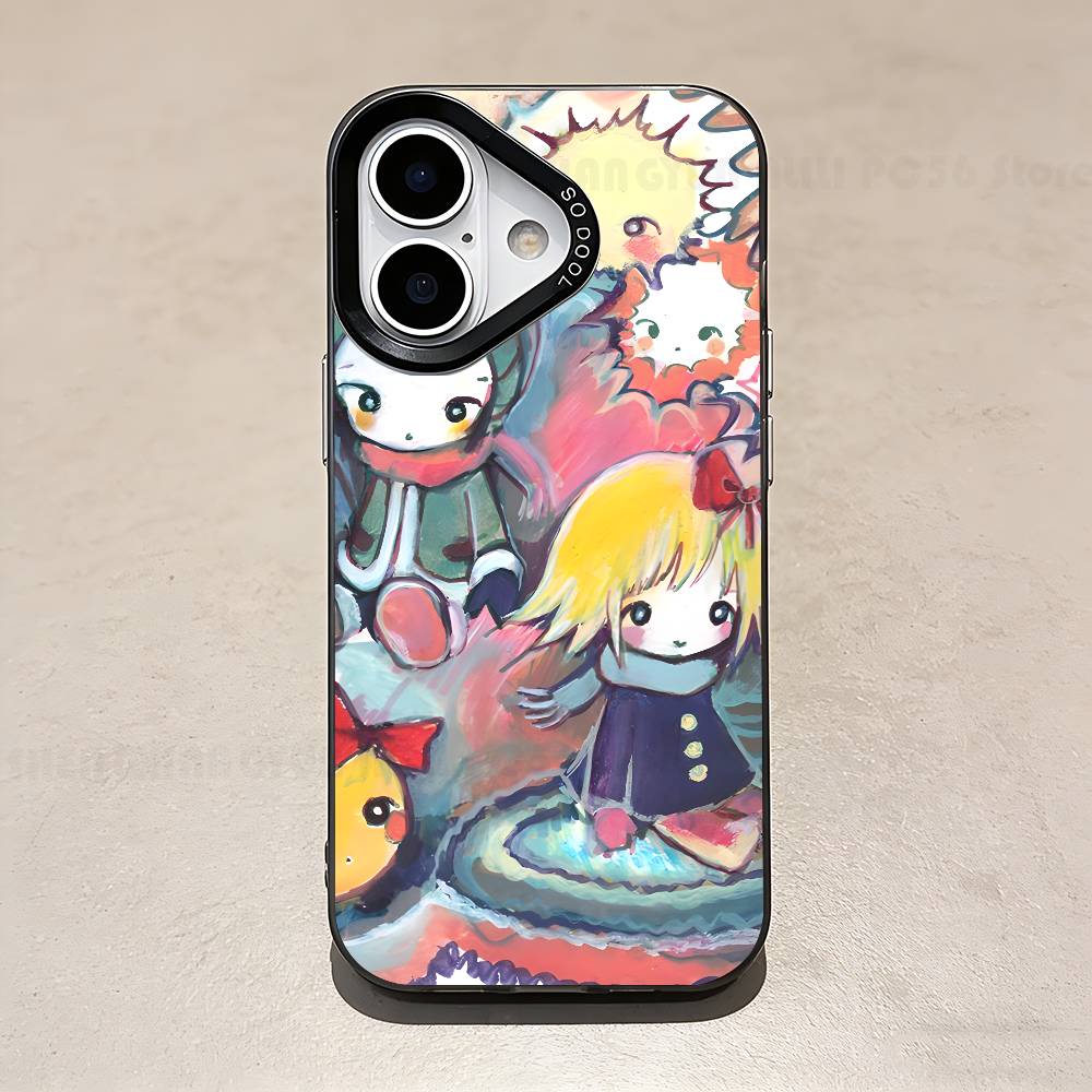 K-Kikuo Anime Figure Case For IPhone 11 12 13 14 15 16 17 Pro Max XS X XR Cover