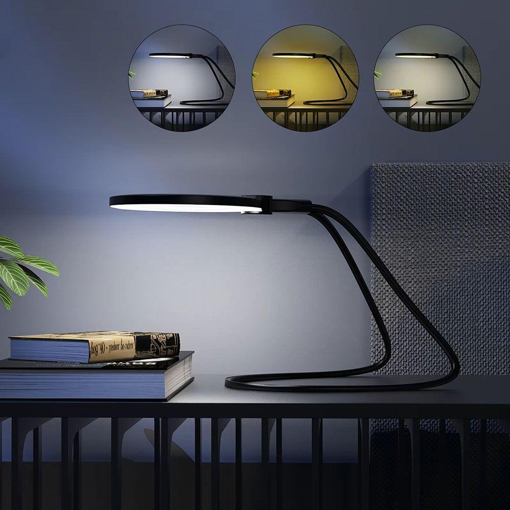 3 Color LED Lights Hands Free Magnifier Hanging Neck Magnifying Glass  Electronics Repair