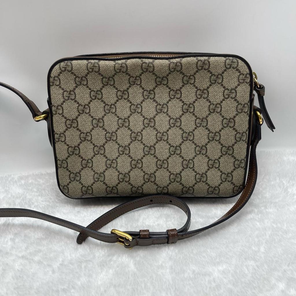 [Pre-Owned] Gucci Horsebit 1955 Small Shoulder Bag 'Beige/Ebony' - Very Good #1U5QXEV