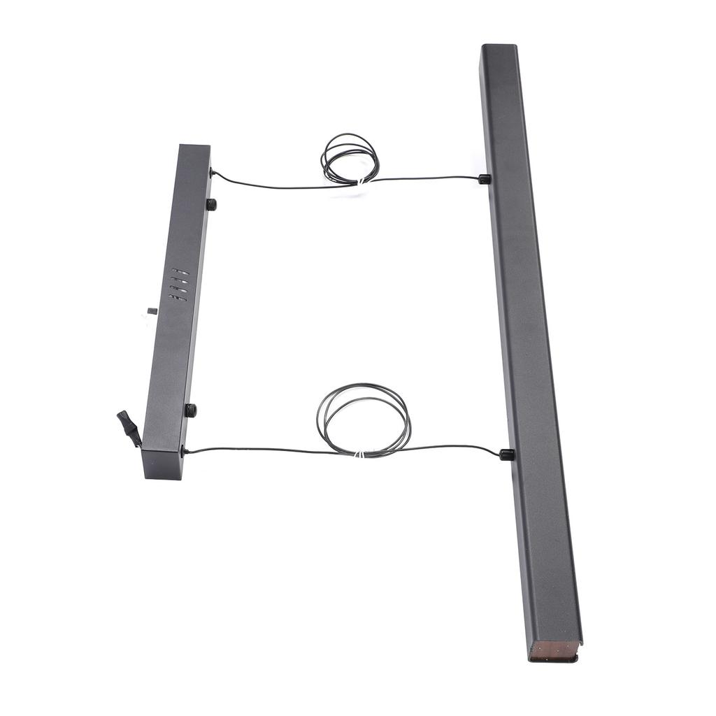 LED Chandelier Dimmable Modern Linear Pendant Light with Remote Control for Kitchen Island Living