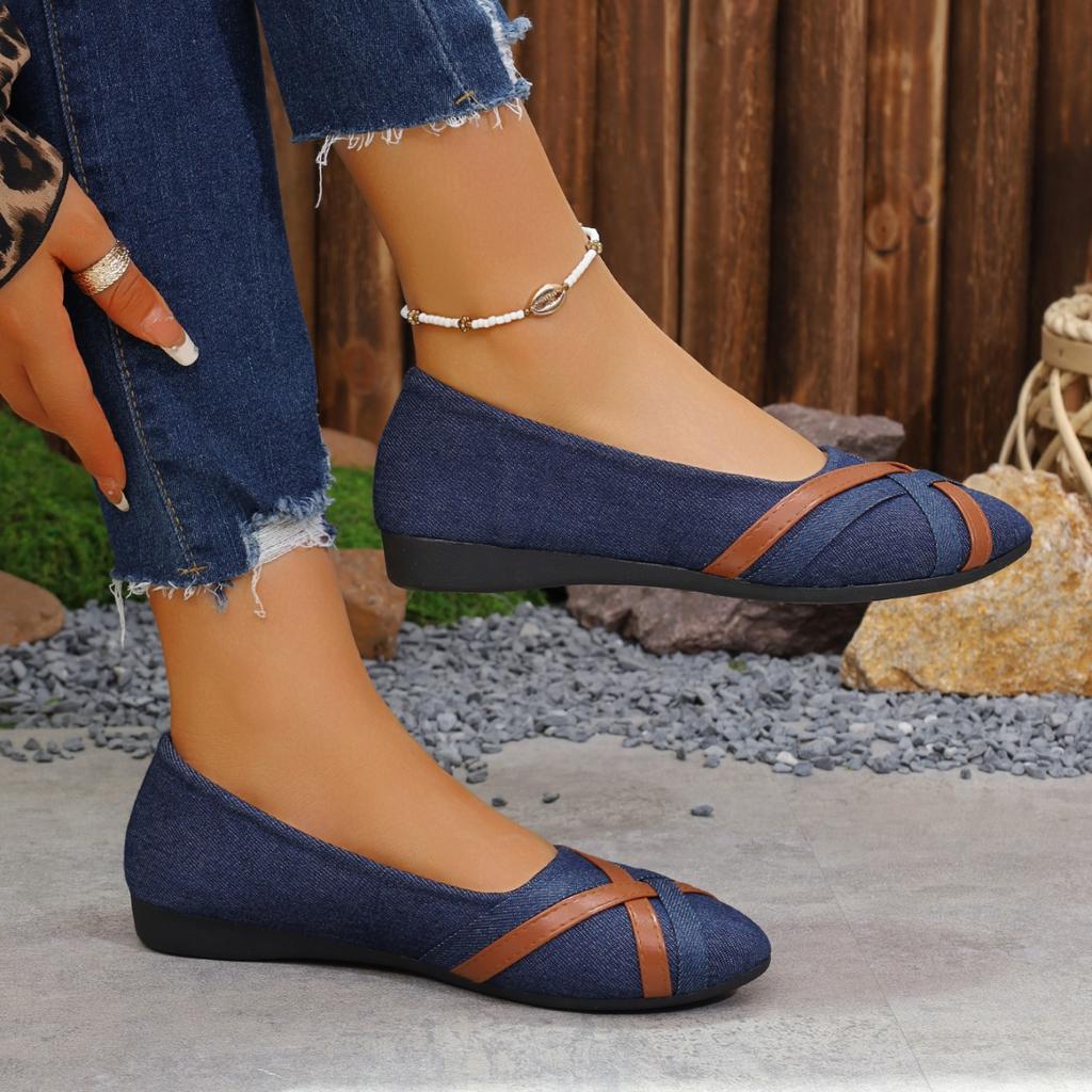 Spring Summer Breathable Comfortable Flat Shoes Anti Slip Soft Soled Women's Shoes Casual Shoes