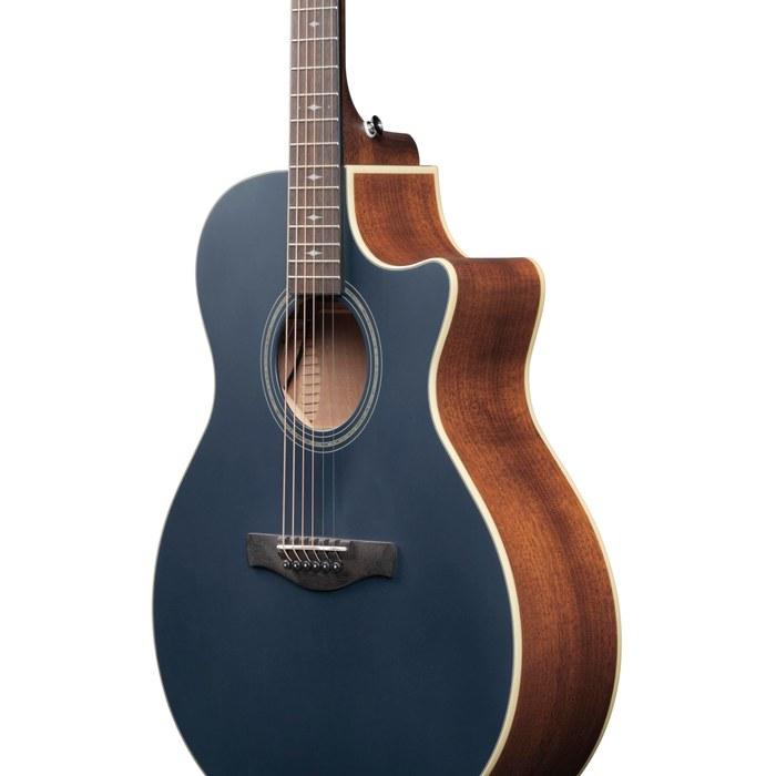 Ibanez AE100-DBF Acoustic-Electric Guitar (Dark Tide Blue Flat)