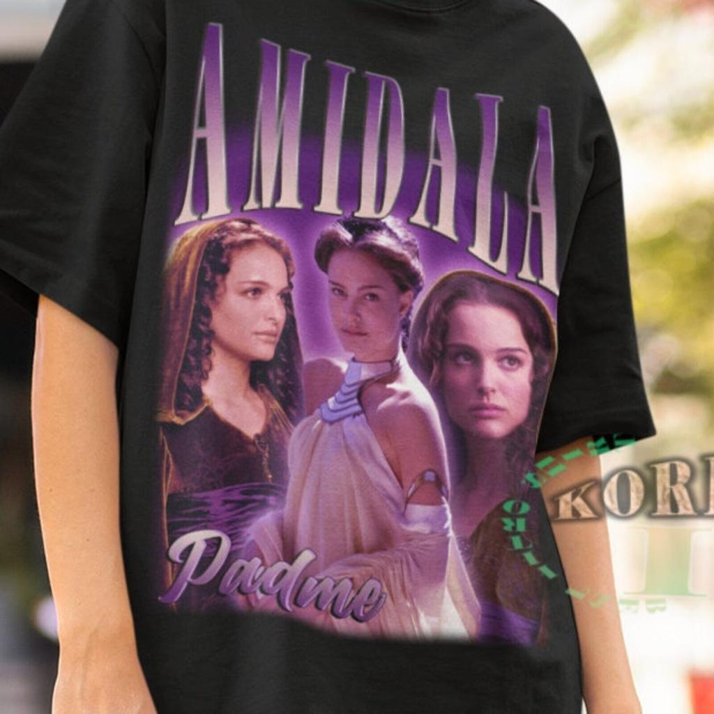 Padmé Amidala Shirt, Padme Amidala Vintage 90's Shirt,Padmé Amidala T-shirt, Pad