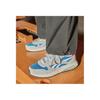 Reebok Классические кожаные кроссовки с амортизацией Hexalite, низкие, для бега, унисекс, серые, синие, 100074406