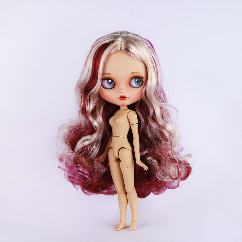 Кукла ICY blyth 1/6, кукла BJD, шарнирное тело, коричневая кожа, матовое лицо, 30 см, игрушка в подарок, аниме для девочек SD