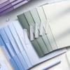 5Pcs Waterproof A4 File Folder Gradient Design Test Paper Storage Clip Document Container  Contract