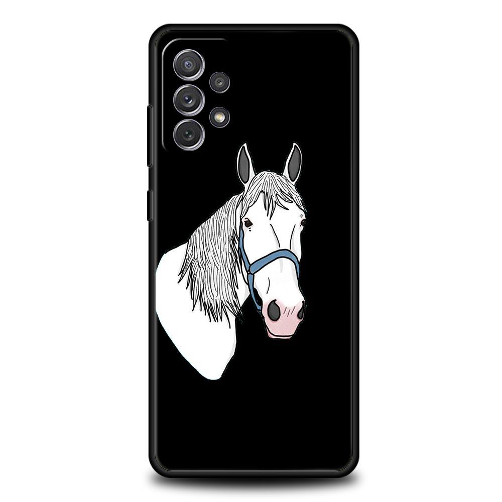 Чехол Frederik The Great Beauty Horse для Samsung Galaxy A51 A71 A21S A12 A11 A31 A52 A41 A32 A23 A33 A53 A73 A03S A13 5G