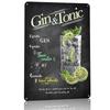 Gin and Tonic D Printed Texture Poster Personalized Wall Art Retro Metal Tin Signs for House Decoration Garage Decorations Home