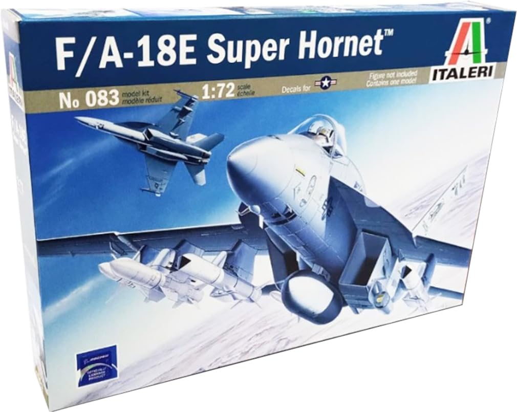 Место Italeri Масштаб Американский Super Hornet Пластиковый Модельный Набор IT0083 1/72 F/A-18E (Самолет)