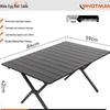 Whotman Portable Outdoor Folding Picnic Roll-Up Table