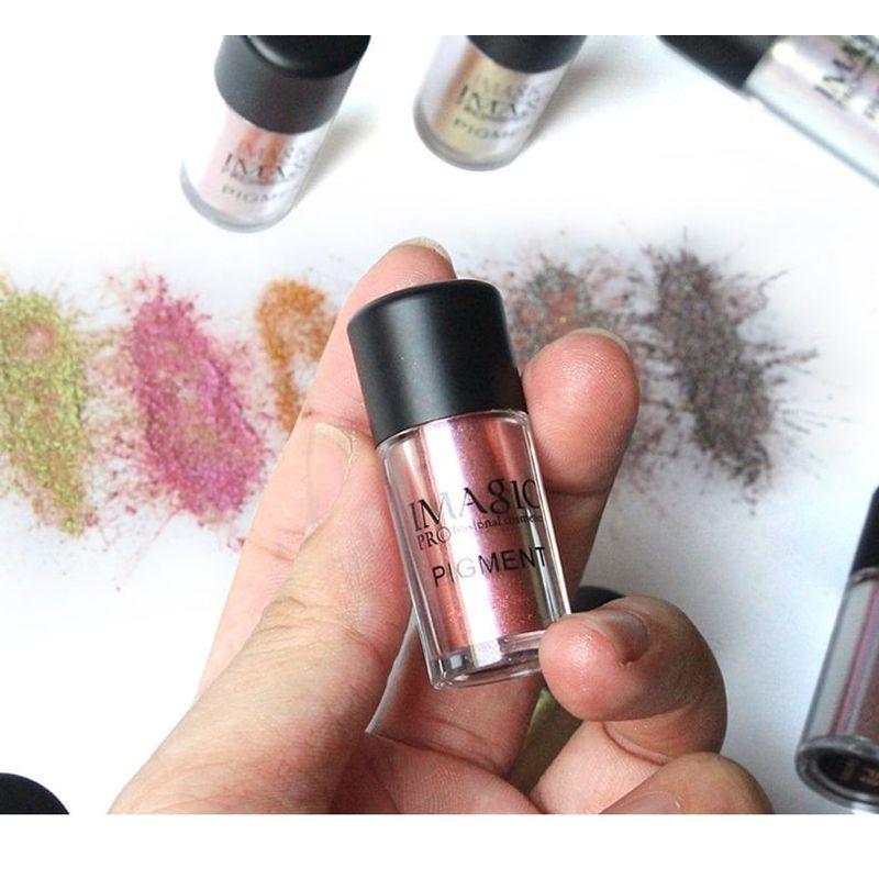 IMAGIC - Рассыпчатые пигментные тени для век - 9 цветов