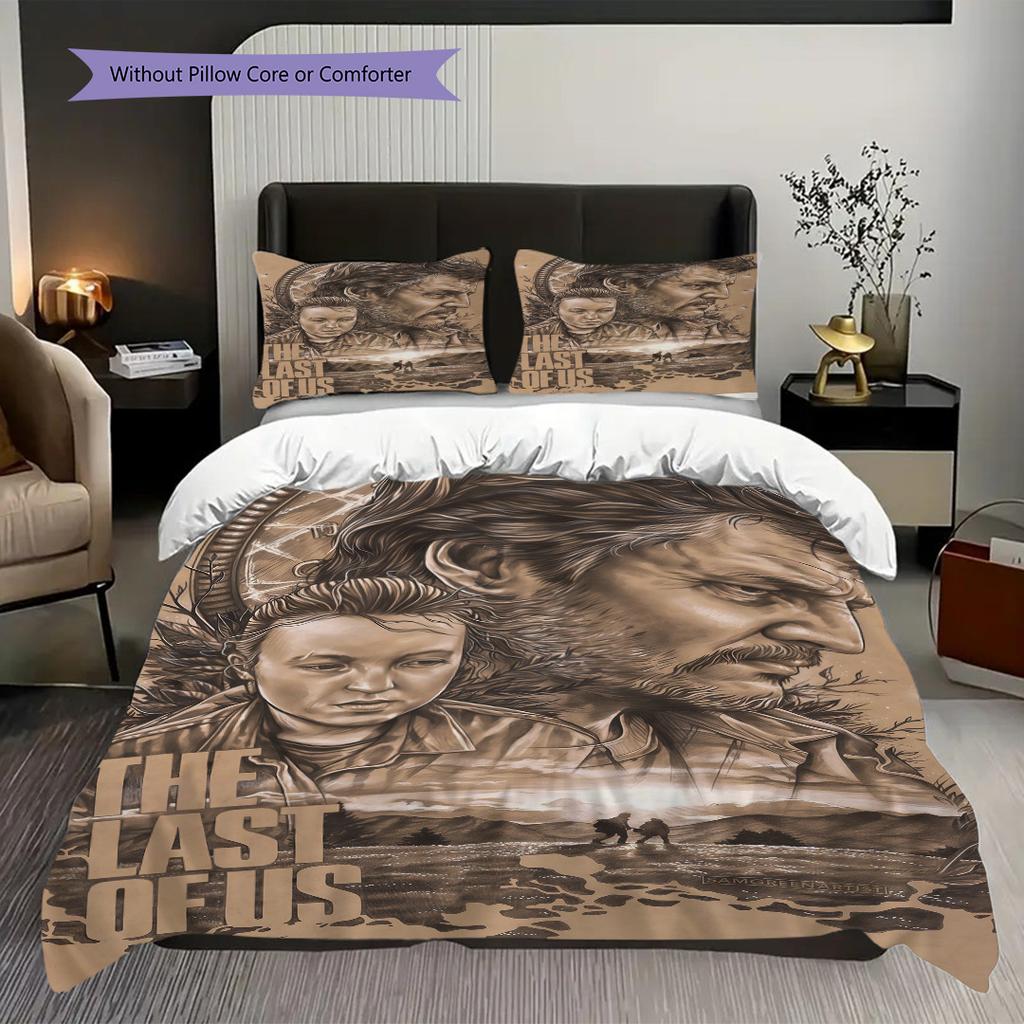 The Last Us Journey Bedding 1 Duvet Cover 2 Pillowcase Without Core Bedding Set Christmas Birthday Gift Duvet Cover And Pillowcase