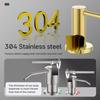 Hot Sale 304 Stainless Steel Sink Soap Dispenser Manufactory Kitchen Liquid Dispenser Broad Bathroom Toilet Directly China